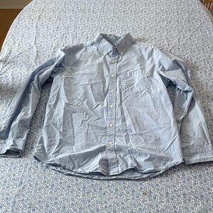 Old Navy Men's Casual Light Blue Shirt